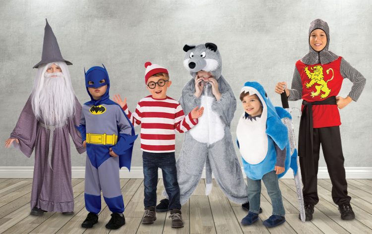 Pustni kostumi za otroke